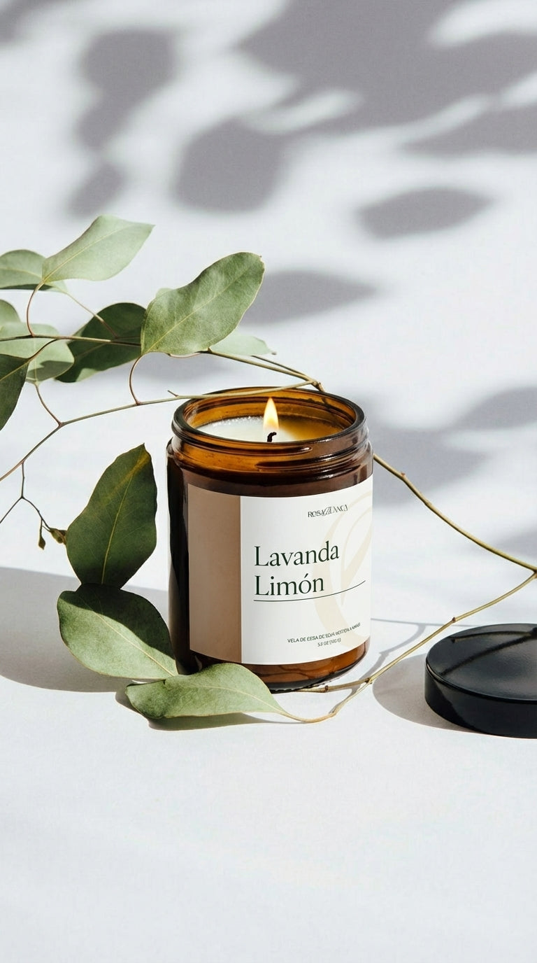 Vela "Lavanda Limón"